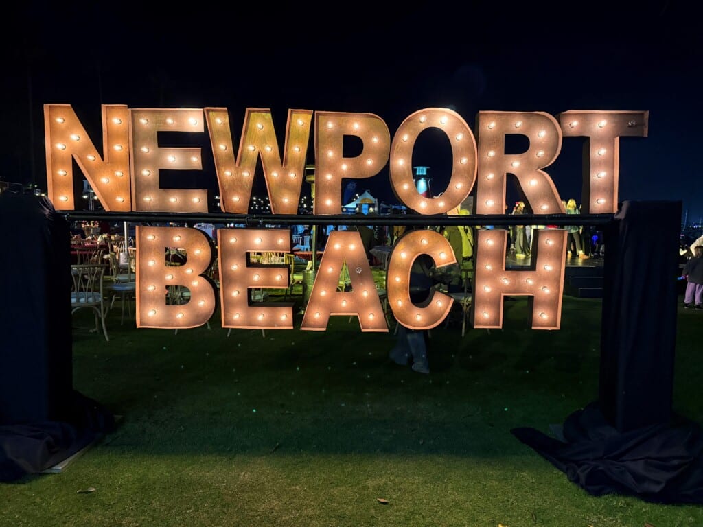 Sign in lights