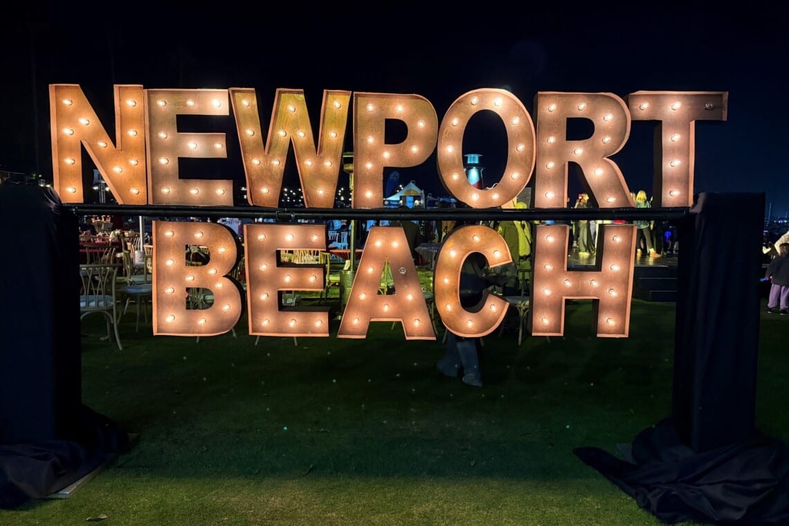 Sign in lights