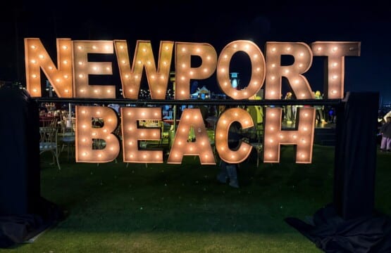 Sign in lights