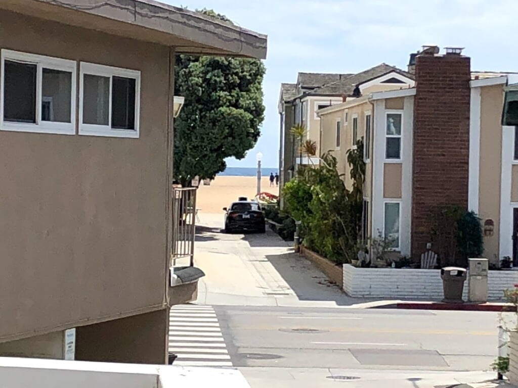 Walk to beach downstairs
