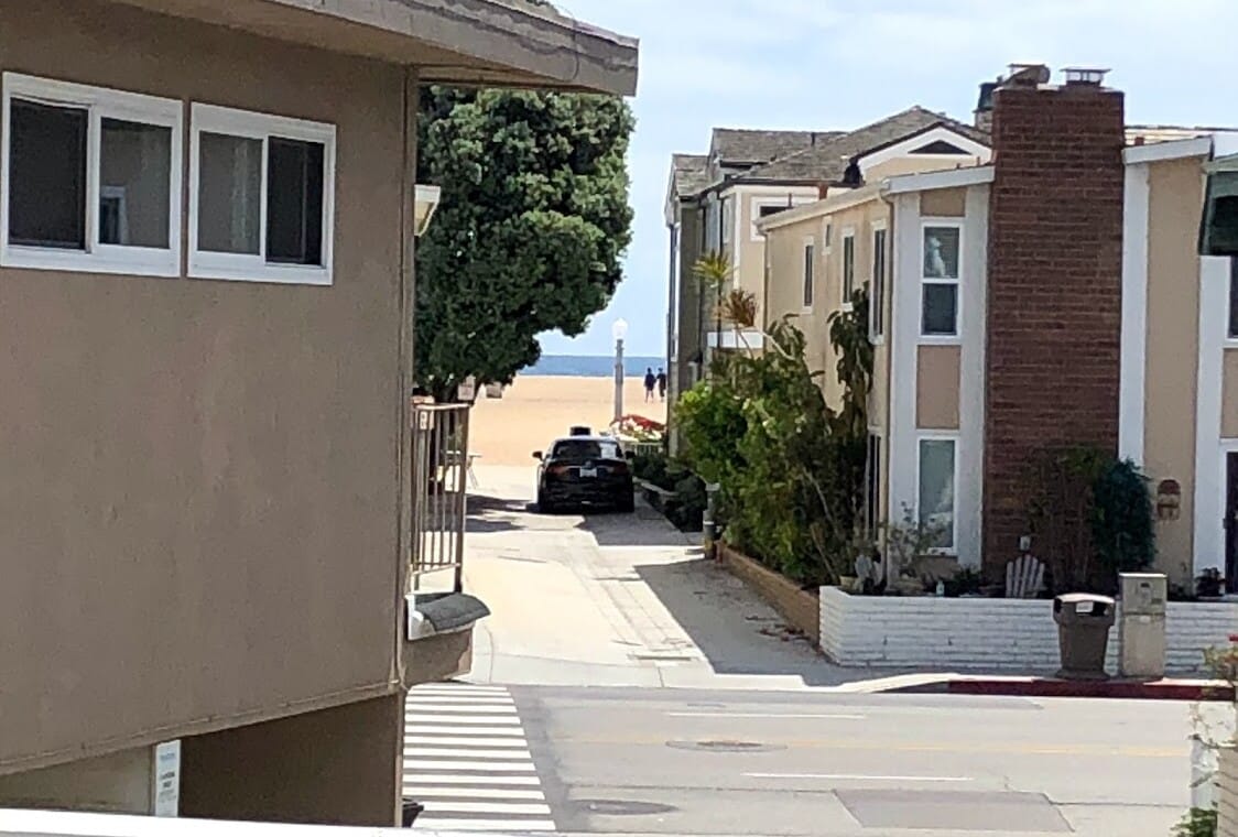 Walk to beach downstairs