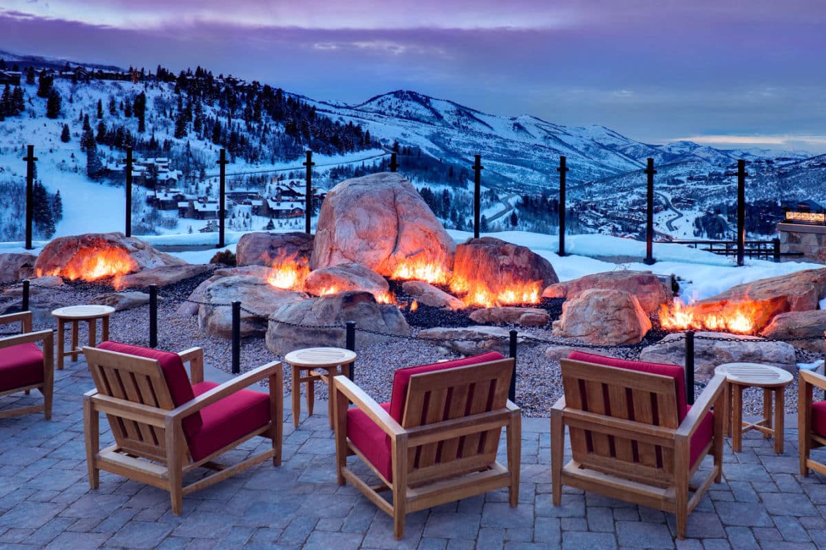 Mountain Terrace Winter qjikxp